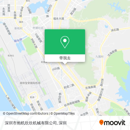 深圳市炮机欣欣机械有限公司地图