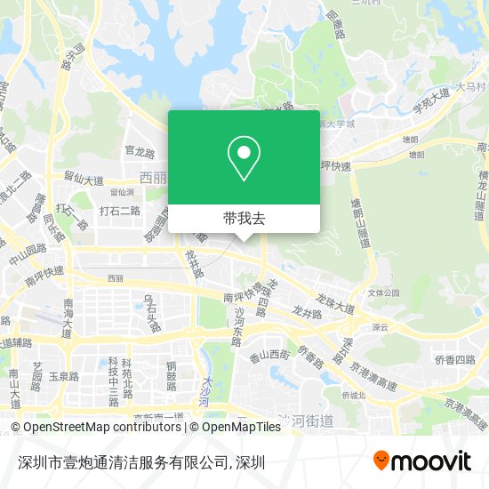 深圳市壹炮通清洁服务有限公司地图