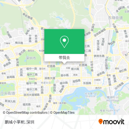 鹏城小掌柜地图