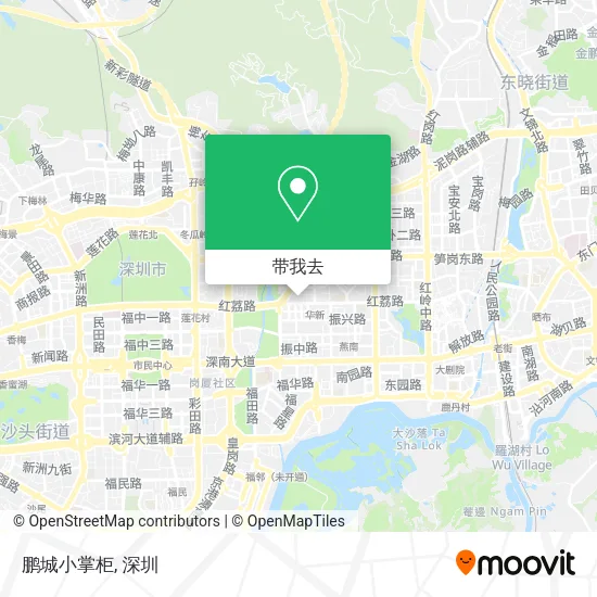 鹏城小掌柜地图