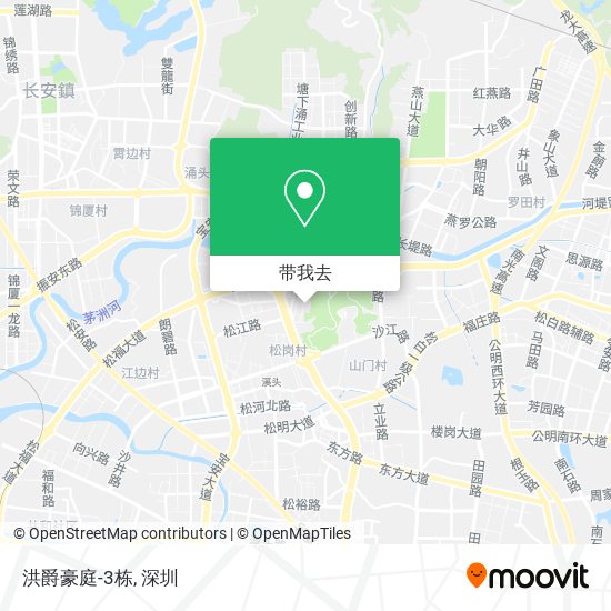 洪爵豪庭-3栋地图