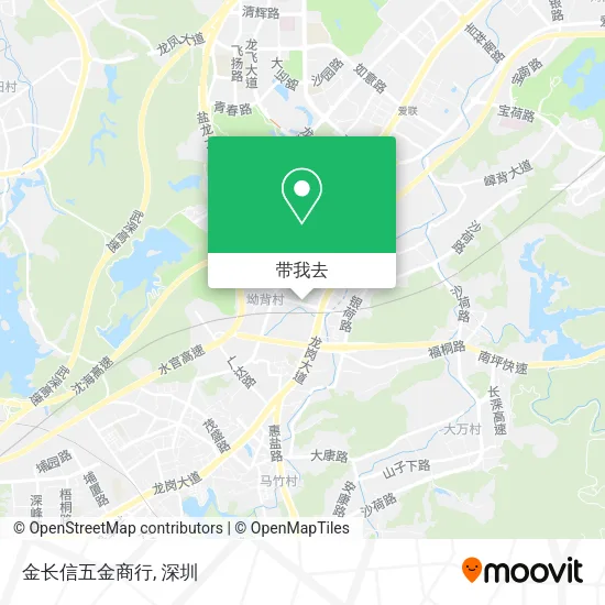 金长信五金商行地图