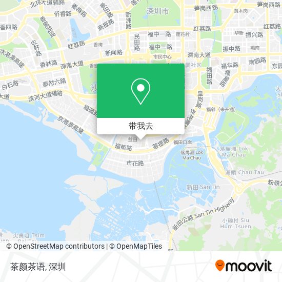 茶颜茶语地图