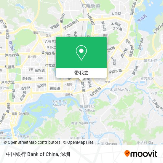 中国银行 Bank of China地图