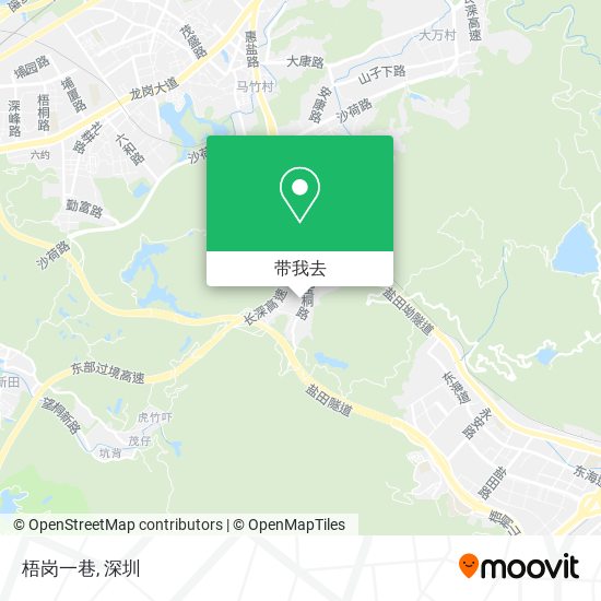 梧岗一巷地图