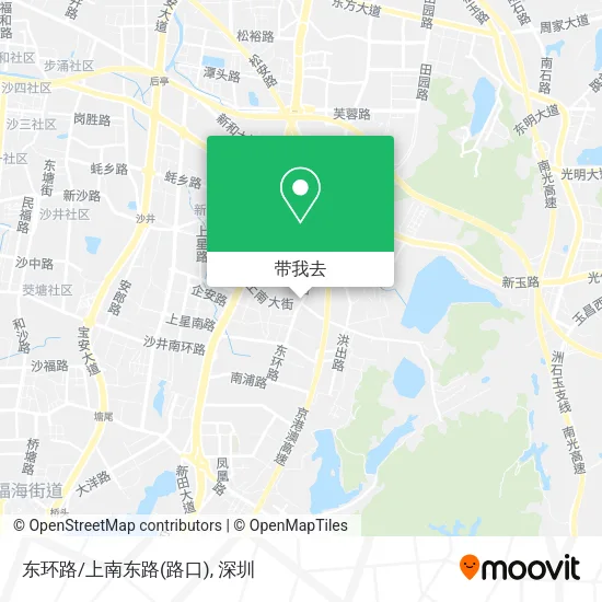东环路/上南东路(路口)地图