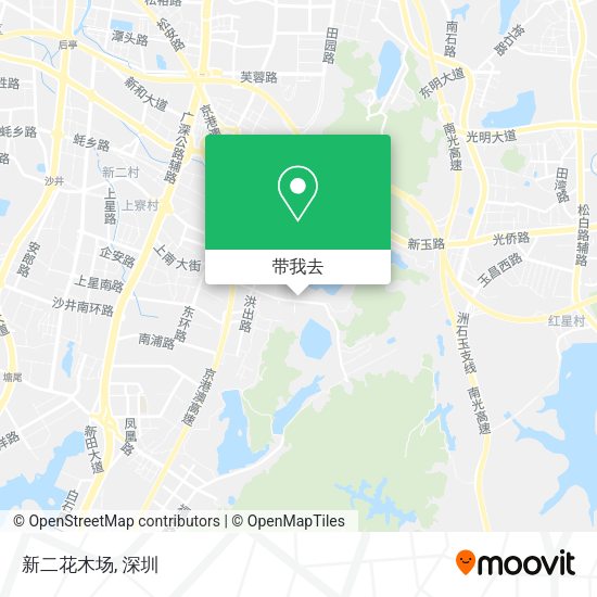 新二花木场地图