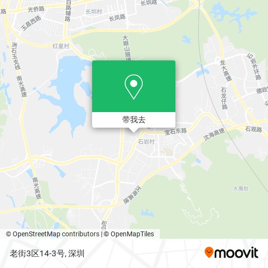 老街3区14-3号地图