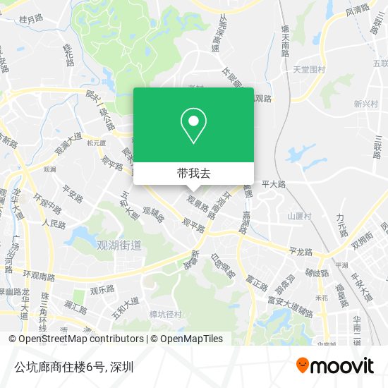 公坑廊商住楼6号地图