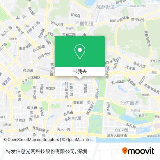 特发信息光网科技股份有限公司地图