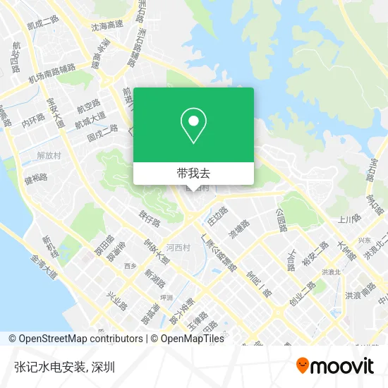张记水电安装地图
