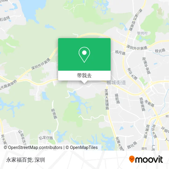 永家福百货地图
