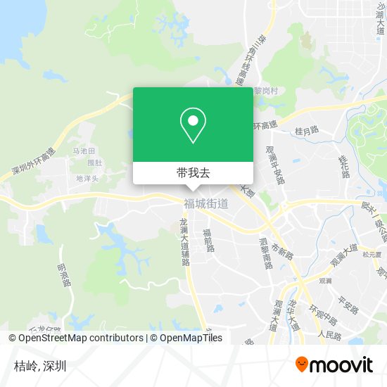 桔岭地图