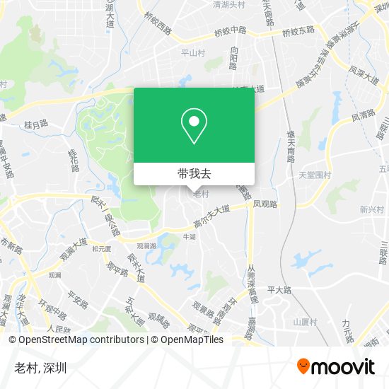 老村地图