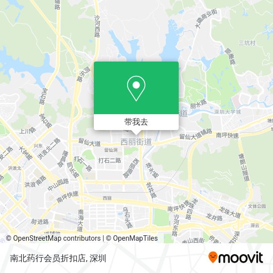 南北药行会员折扣店地图