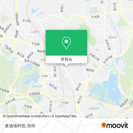 麦迪瑞科技地图