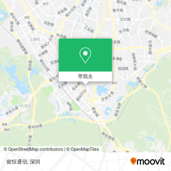 俊恒通信地图