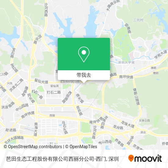 芭田生态工程股份有限公司西丽分公司-西门地图