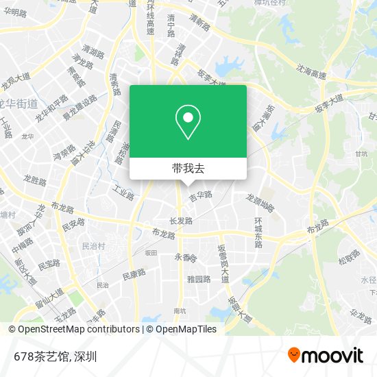 678茶艺馆地图