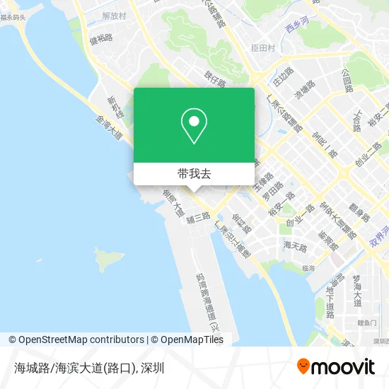 海城路/海滨大道(路口)地图