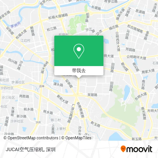 JUCAI空气压缩机地图