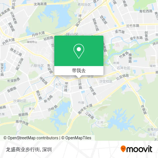龙盛商业步行街地图