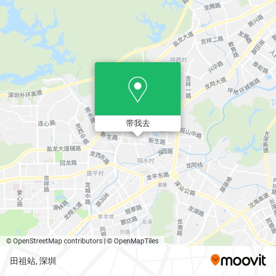 田祖站地图
