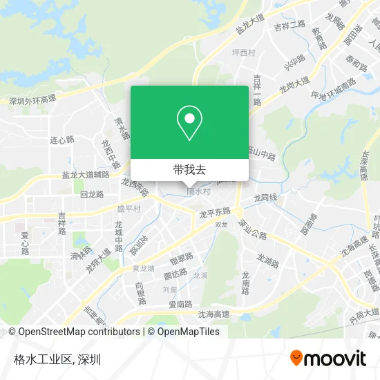 格水工业区地图