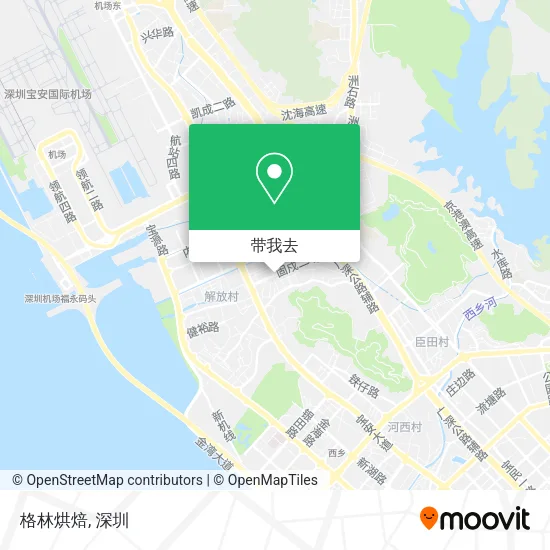格林烘焙地图