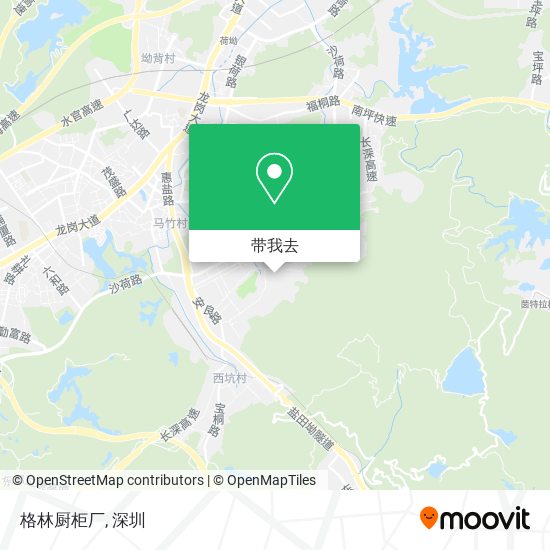 格林厨柜厂地图