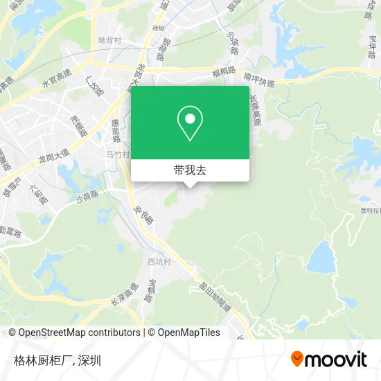 格林厨柜厂地图
