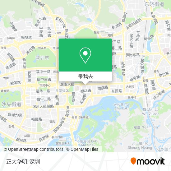 正大华明地图