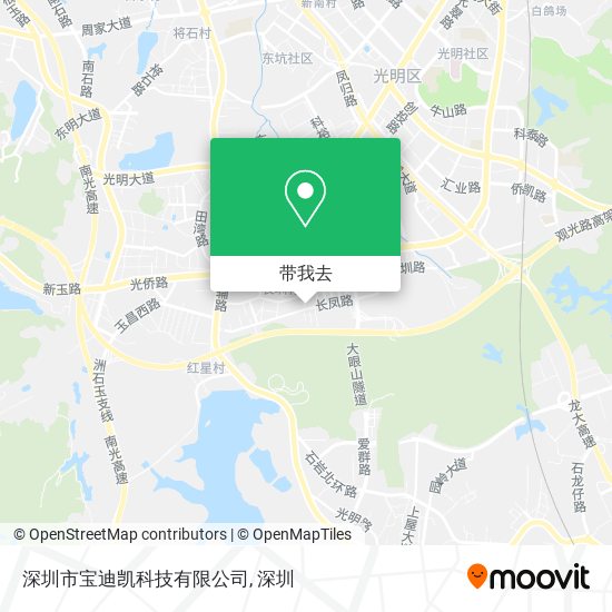 深圳市宝迪凯科技有限公司地图
