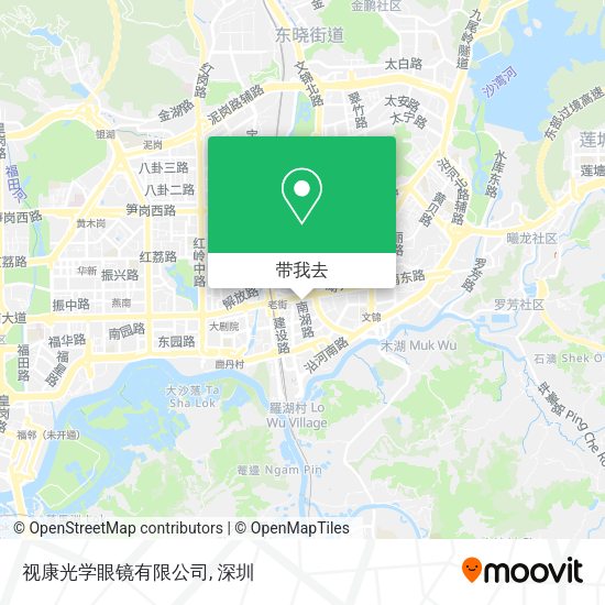 视康光学眼镜有限公司地图