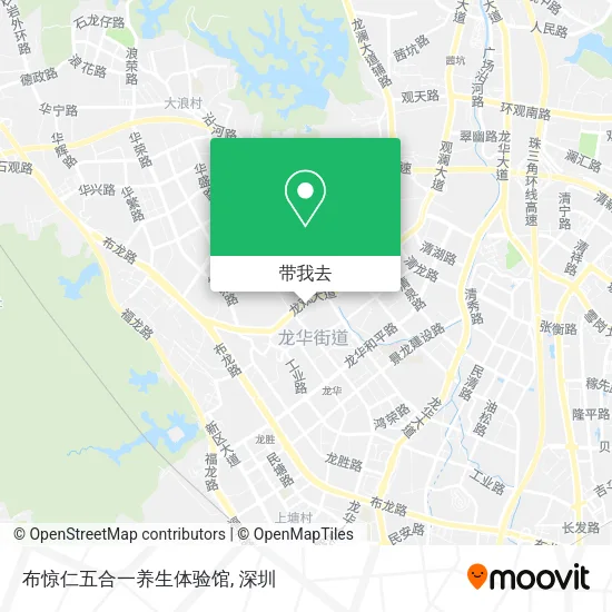 布惊仁五合一养生体验馆地图