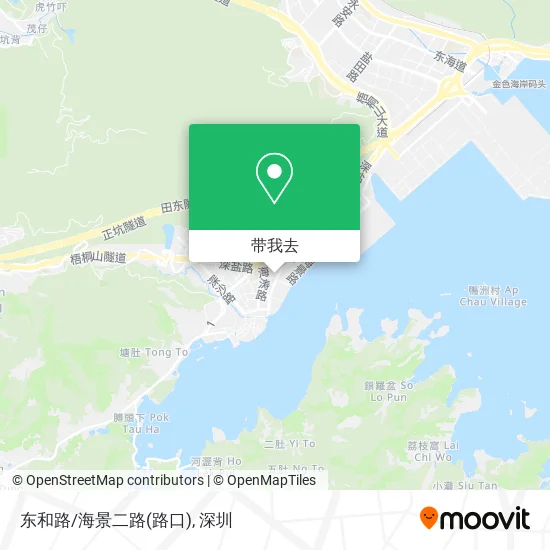 东和路/海景二路(路口)地图