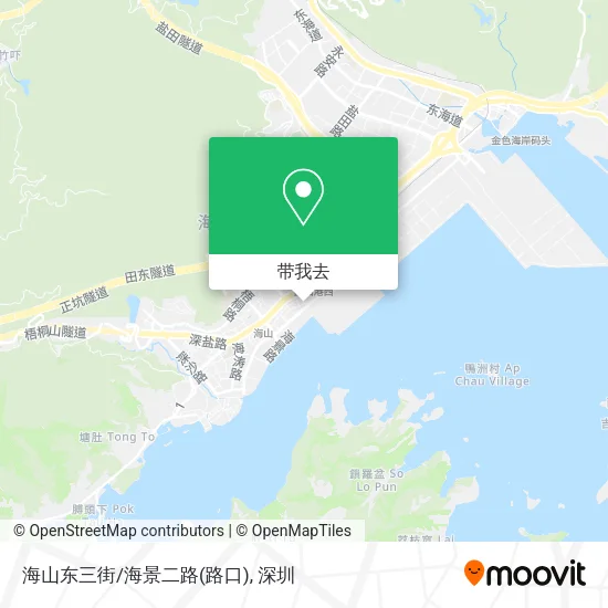 海山东三街/海景二路(路口)地图