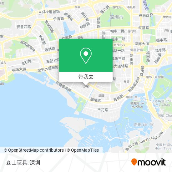 森士玩具地图