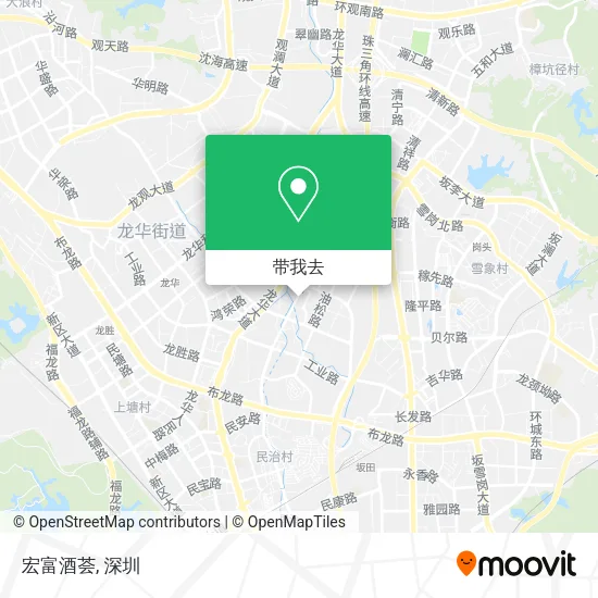 宏富酒荟地图