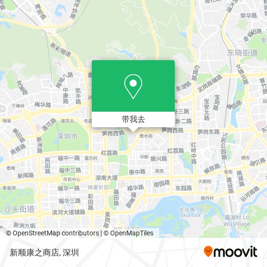 新顺康之商店地图