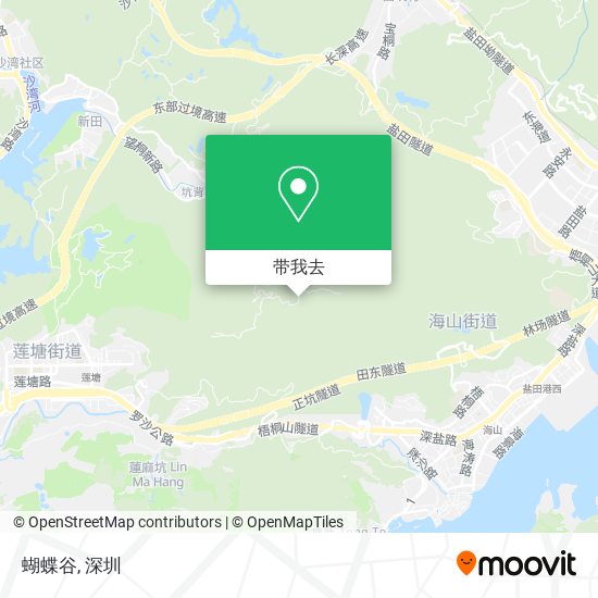 蝴蝶谷地图