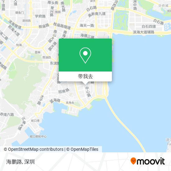 海鹏路地图
