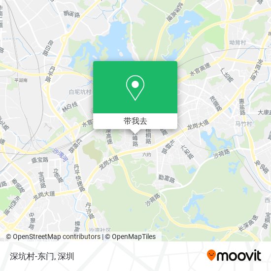 深坑村-东门地图
