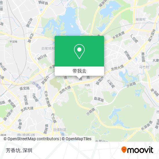 芳香坊地图