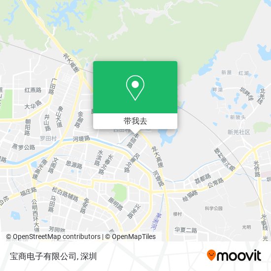 宝商电子有限公司地图