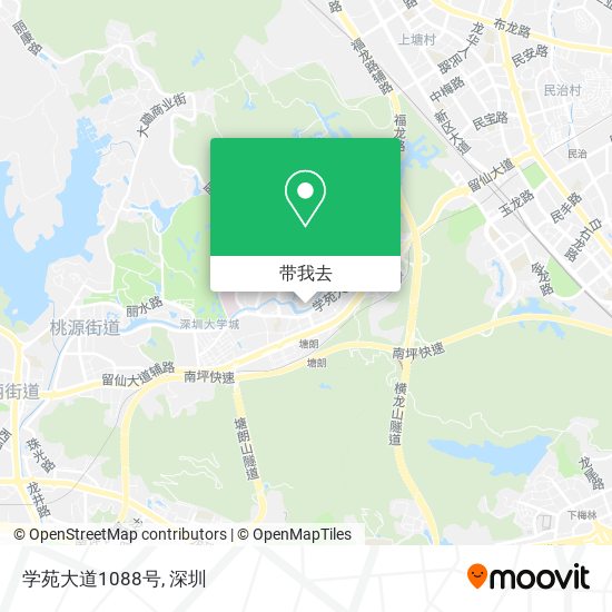 学苑大道1088号地图