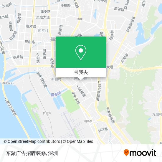 东聚广告招牌装修地图