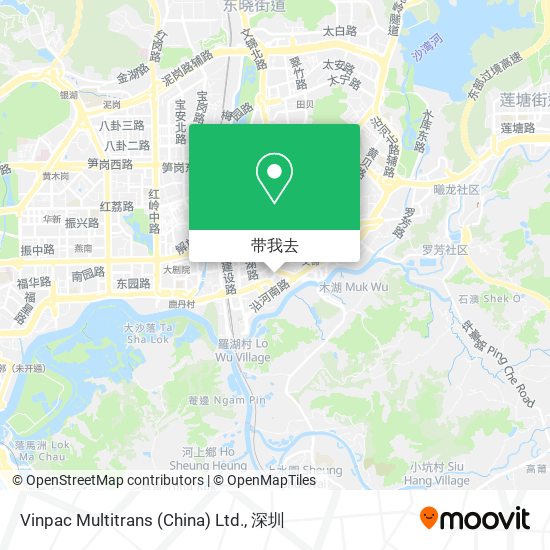 Vinpac Multitrans (China) Ltd.地图