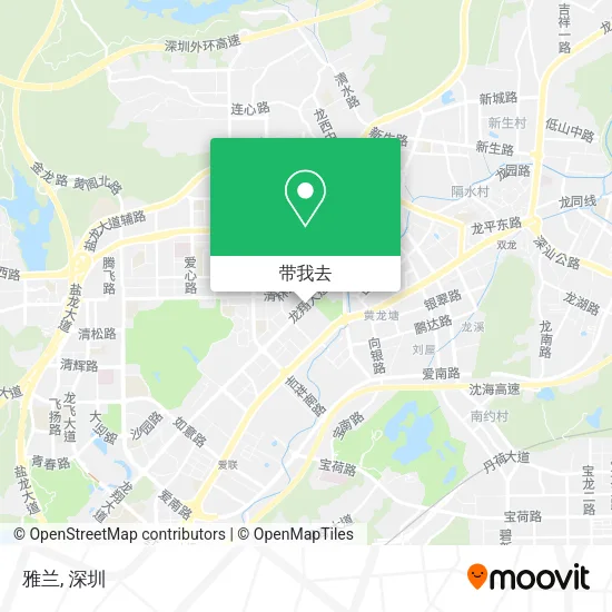 雅兰地图