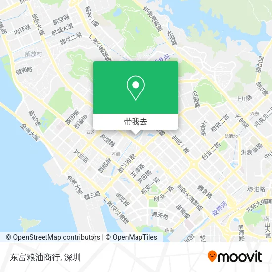 东富粮油商行地图